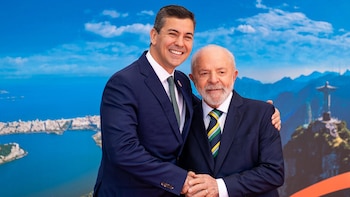 Santiago Peña y Luiz Inácio