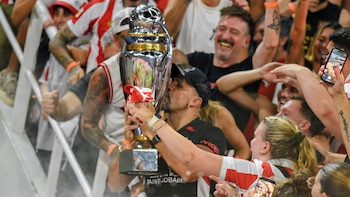 El gesto de los jugadores