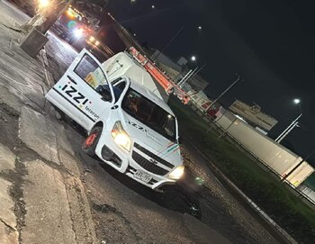 Así quedó un carro con