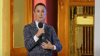 Claudia Sheinbaum habló en la mañanera del lunes 21 de octubre sobre la orden de una jueza para eliminar la reforma al poder judicial del dof