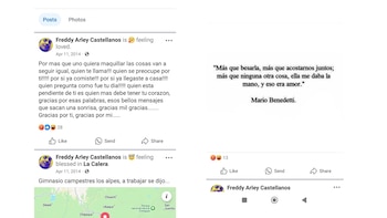 En su perfil de Facebook