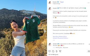“Me enamoré de la gente y de su calidez”: mensajes de Inocat_t en redes sociales
(RS)