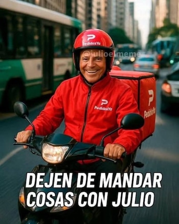 Julio Iglesias toma con buen