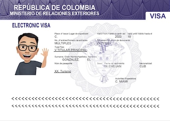 La visa colombiana se puede