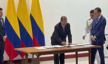 Posesión de Fabio Arjona como ministro de Ambiente