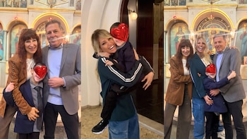 El sentido mensaje de Vicky Xipolitakis junto a su hijo Salvador por el Día de los Abuelos: “Son fundamentales”