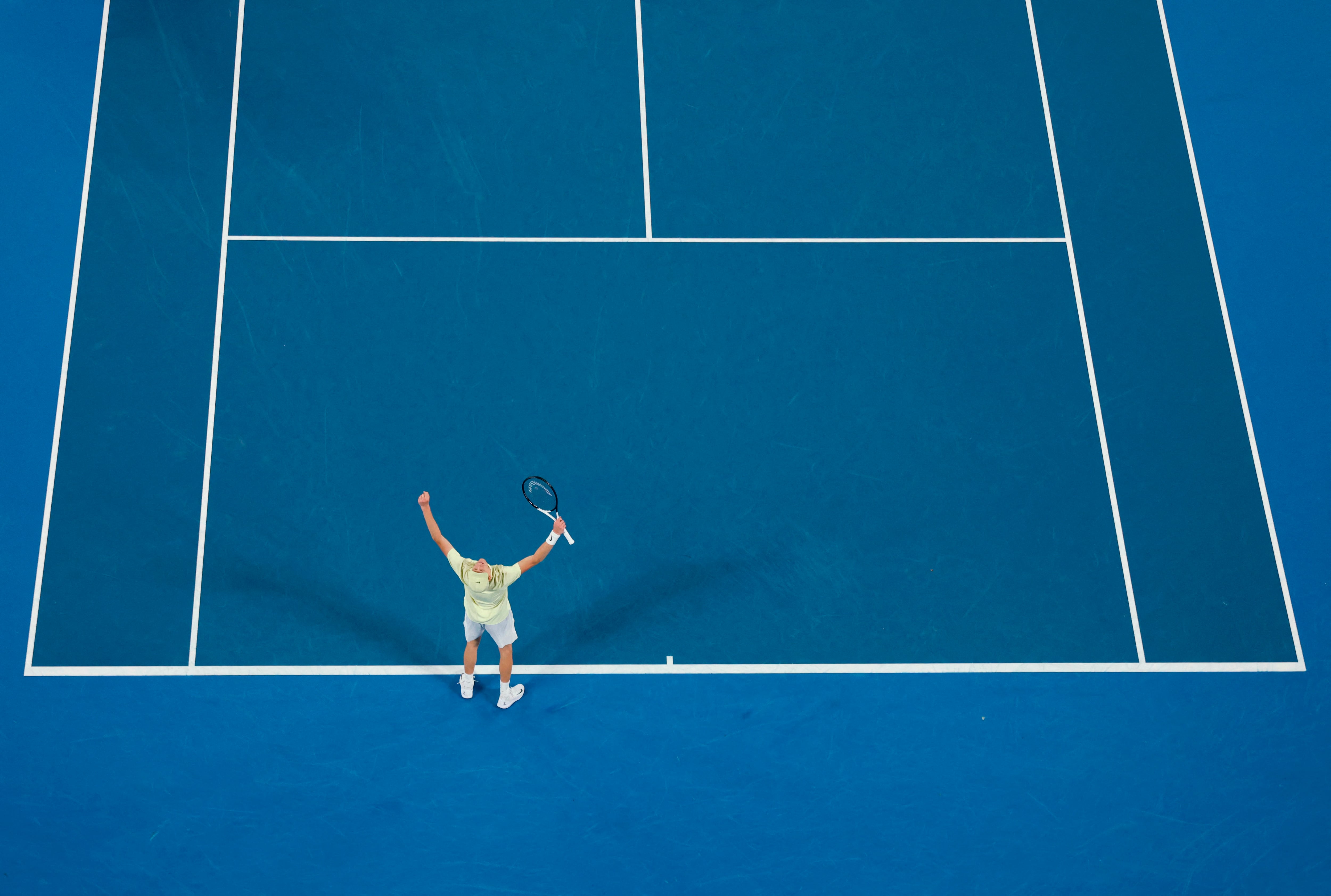 La superficie del Australian Open es una de las más veloces del circuito en la actualidad (Fuente: REUTERS/Edgar Su)