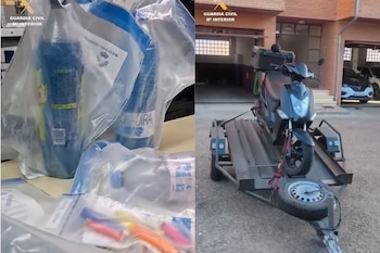 Objetos incautados por la Guardia Civil. (Guardia Civil)