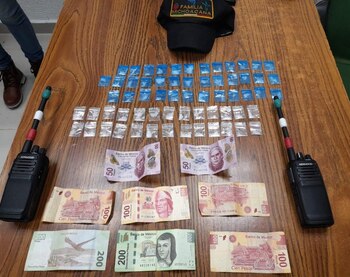 Detenidos familia Michoacana (Foto: Cortesía)