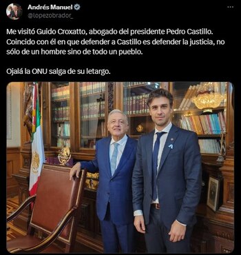 AMLO Pedro Castillo Perú