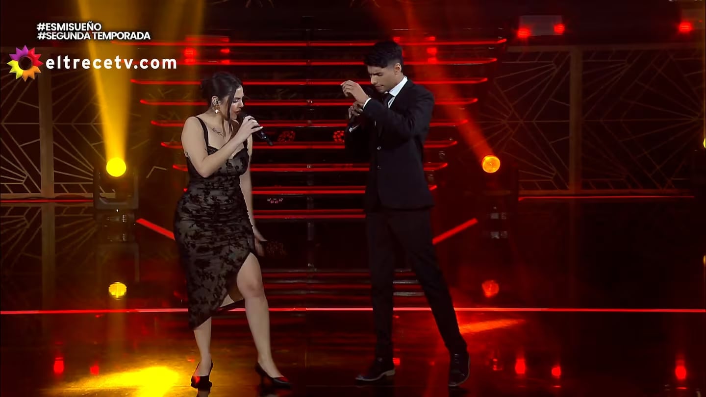 El participante Franco Fregenal explicó que la tonalidad baja del tema y sus nervios afectaron el desempeño en el escenario