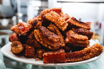 Torreznos del restaurante Área 280