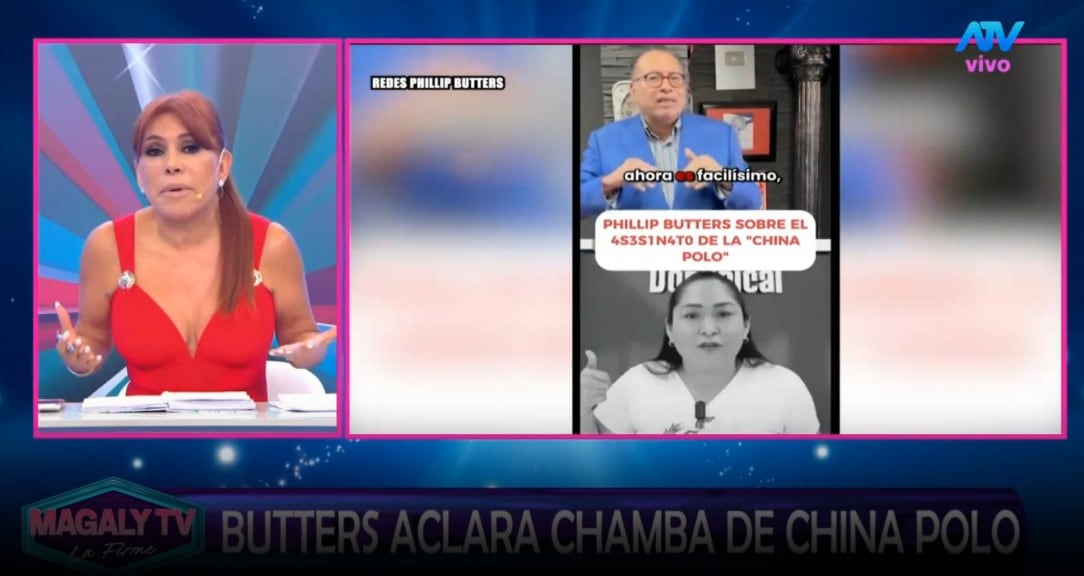 Magaly se defiende tras cuestionamientos por ‘La China Polo’ y apunta contra sus detractores: “No me defiendo de rumores”. Captura: Magaly TV La Firme.