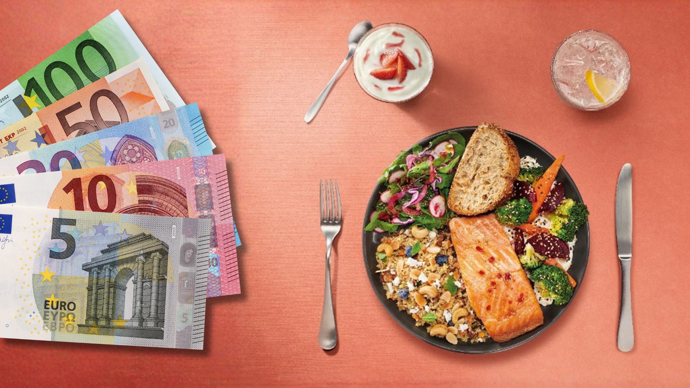 El menú del día ya cuesta 15 euros de media en España y comer fuera se encarece un 25,6% en diez años