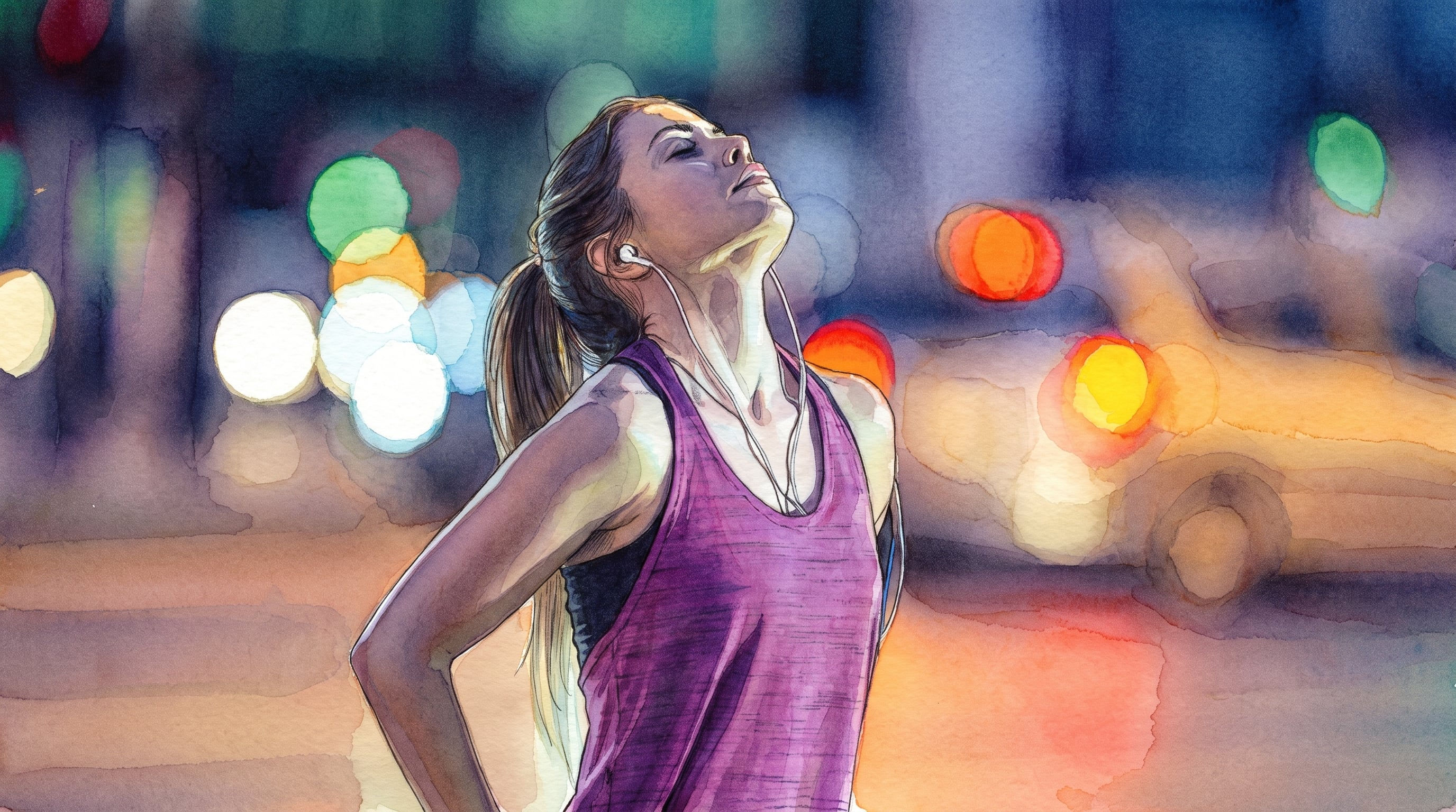 La respiración eficiente reduce la percepción del esfuerzo durante el ejercicio. (Imagen Ilustrativa Infobae)