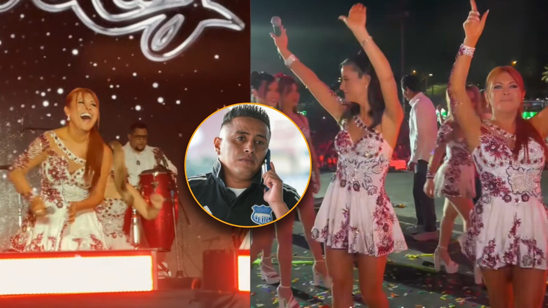 Magaly Medina le enrostra a Christian Cueva que es la madrina de ‘La Bella Luz’: “¿Cómo te quedó el ojo?»