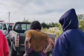 El hombre que fue linchado