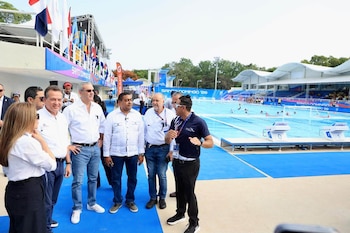 Abinader supervisa el Centro Olímpico rumbo a Santo Domingo 2026