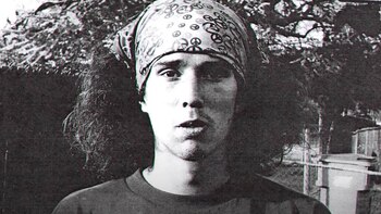 El mochilero del hacha -