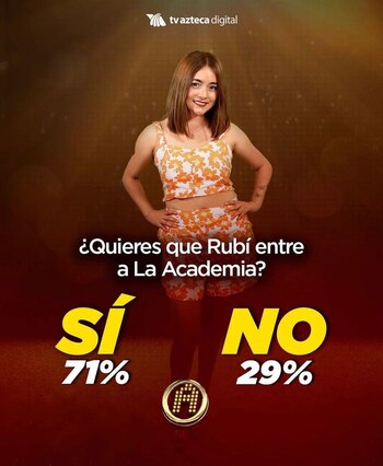 La participante se quedará en