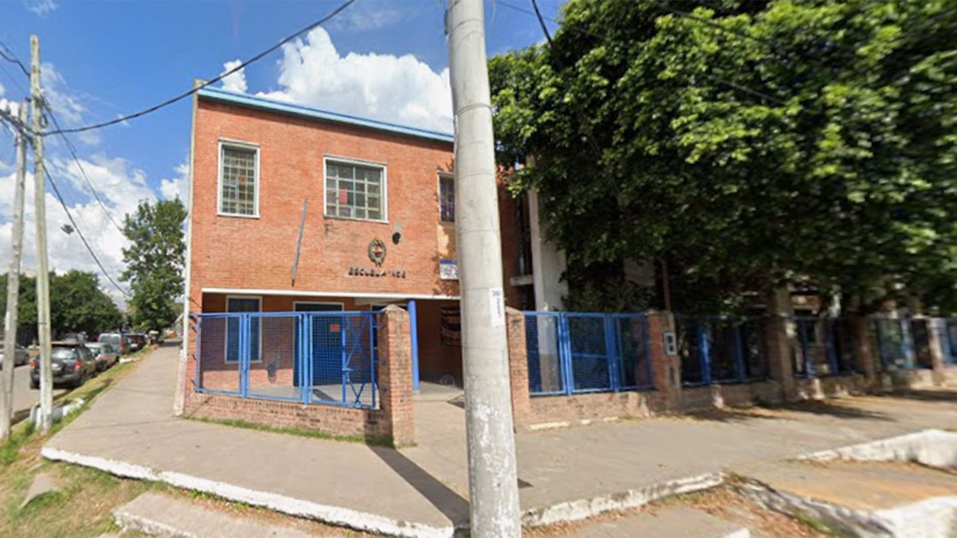 El hecho ocurrió en la Escuela N°58