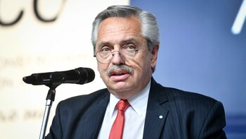 El presidente Alberto Fernández