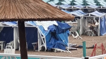 "Hubo graves destrozos", aseguró Sebastián