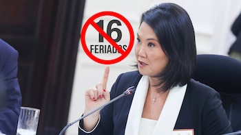 Keiko Fujimori y su gobierno quieren eliminar feriados “con la finalidad de racionalizar su uso y fomentar la productividad”