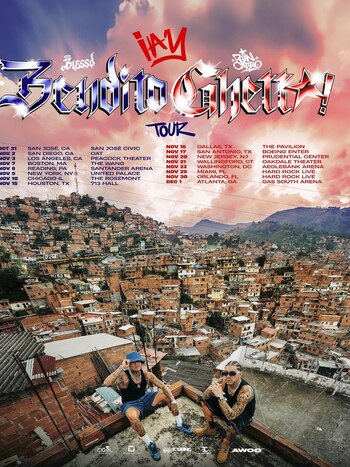 Los reguetoneros estarán en varias