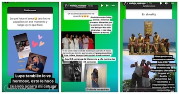 Historias en Instagram de Maleja