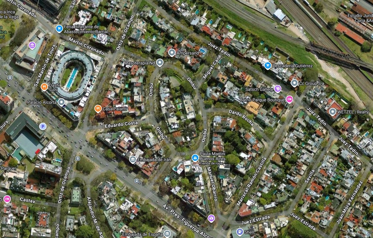 El coqueto Barrio Parque porteño