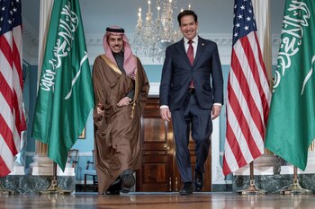 Marco Rubio y Faisal bin