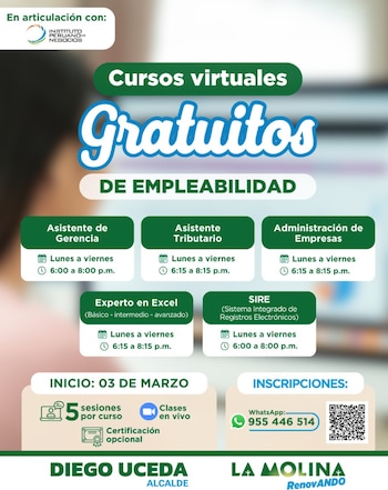 Estos cursos son importantes porque