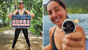 Montserrat Peart hace historia para México y desciende hasta los 102 metros de profundidad en Peso Constante con Bi-aletas