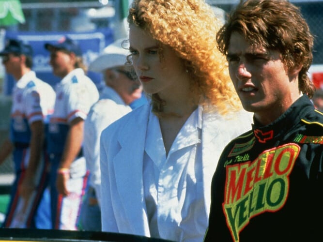 Nicole Kidman y Tom Cruise en 'Días de trueno', de Tony Scott