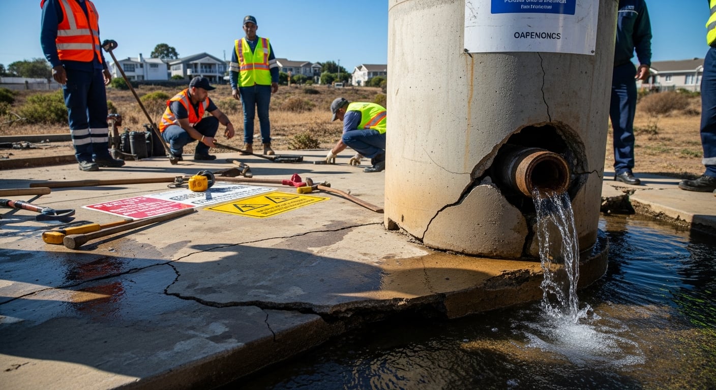 Las autoridades de Knysna declaran estado de desastre ante el inminente colapso del abastecimiento de agua por fugas y escasez (Imagen Ilustrativa Infobae)