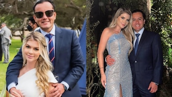 Brunella Horna y Richard Acuña