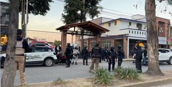 Al sitio acudieron agentes de