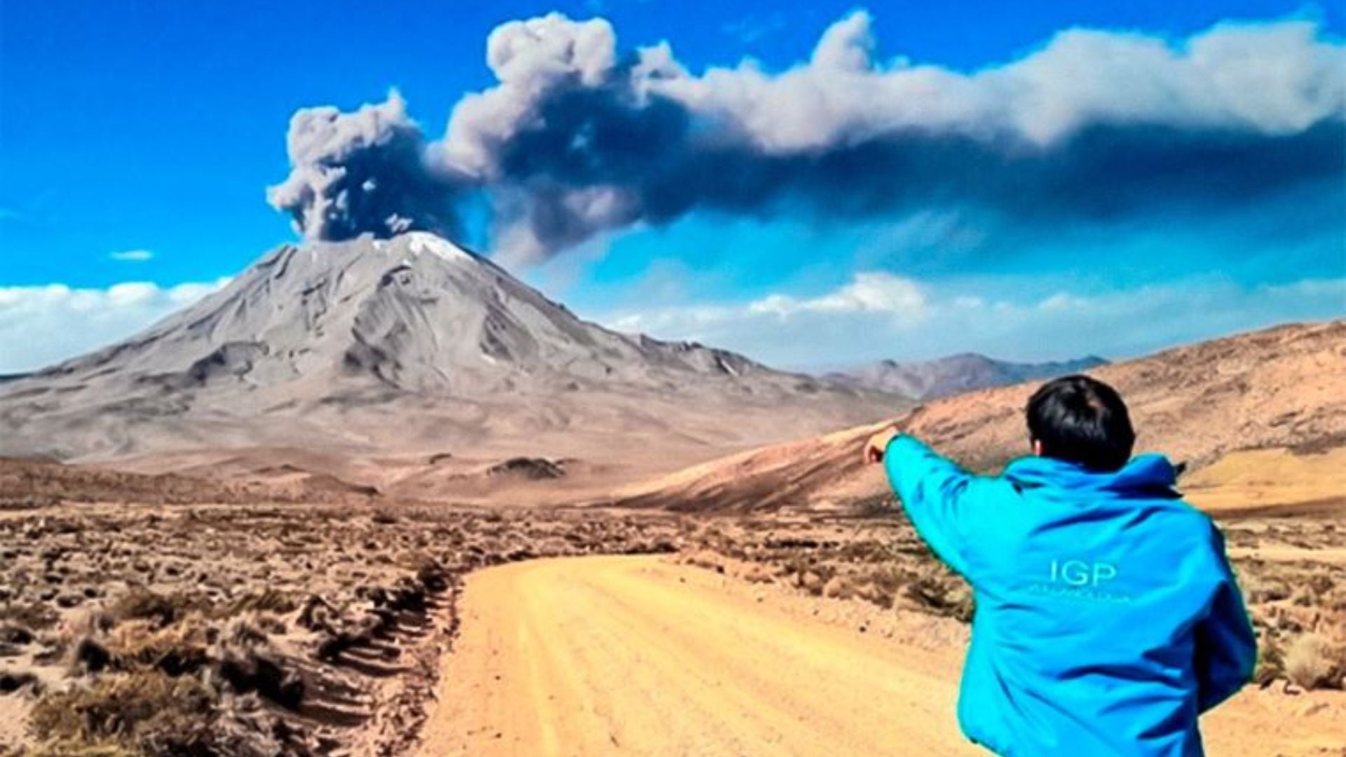 IGP lanza alerta por explosiones y emisión de cenizas en Moquegua. (Foto: El Peruano)