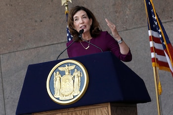 La gobernadora de Nueva York,