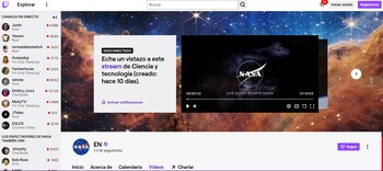 Así es el canal oficial