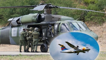 Caja negra del avión de