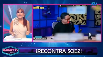 “Todavía te falta mucho por aprender, muchachito”: Magaly Medina arremete contra Carlos Orozco. Captura: Magaly TV La Firme.