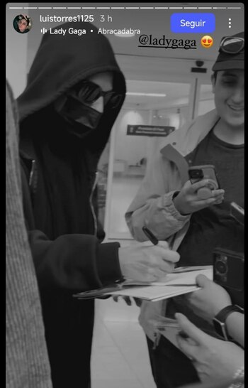 Una imagen de la supuesta