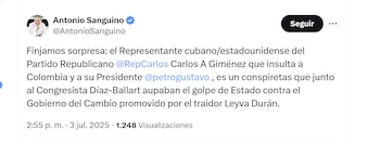 El ministro de Trabajo, Antonio