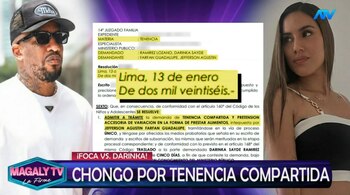 Darinka Ramírez aseguró que el exfutbolista no ve a su hija desde hace mes y medio y expresó su temor ante un posible régimen compartido. ATV/ Magaly TV La Firme.