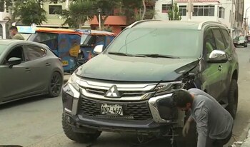 Empresario fue asaltado por delincuentes.