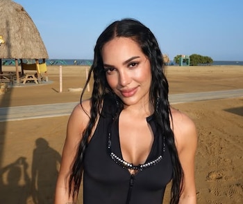 Andrea Valdiri vivió un momento