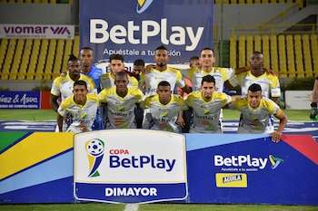 CARTAGENA. 24 de febrero de 2022. Real Cartagena empató 0-0 con Atlético Huila en el estadio Jaime Morón, en el juego de vuelta de la primera fase de la Copa BetPlay 2022. (Cortesía Dimayor)