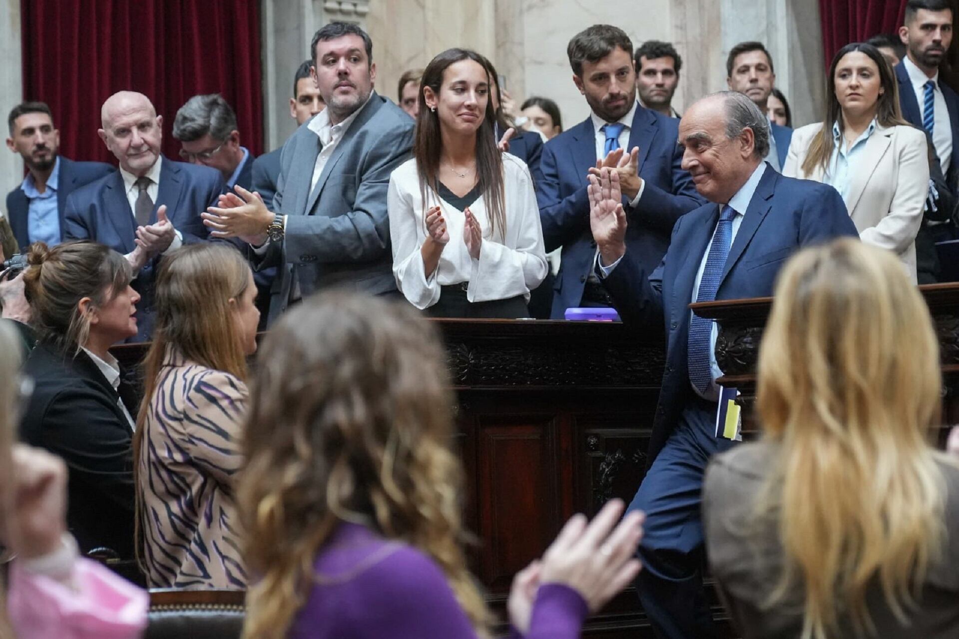 Guillermo Francos en la Cámara de Diputados